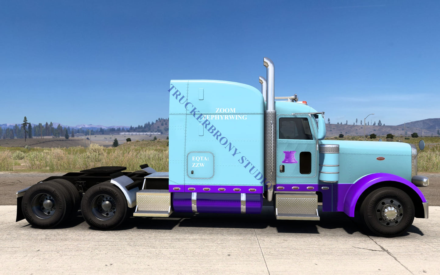 Zoom Zephyrwing Peterbilt 389 (Digital Image)