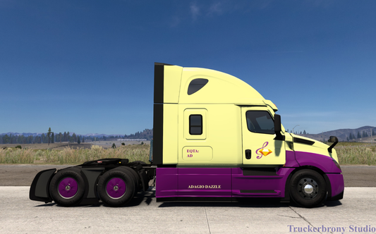 Adagio Dazzle Freightliner Cascadia (Digital Image)