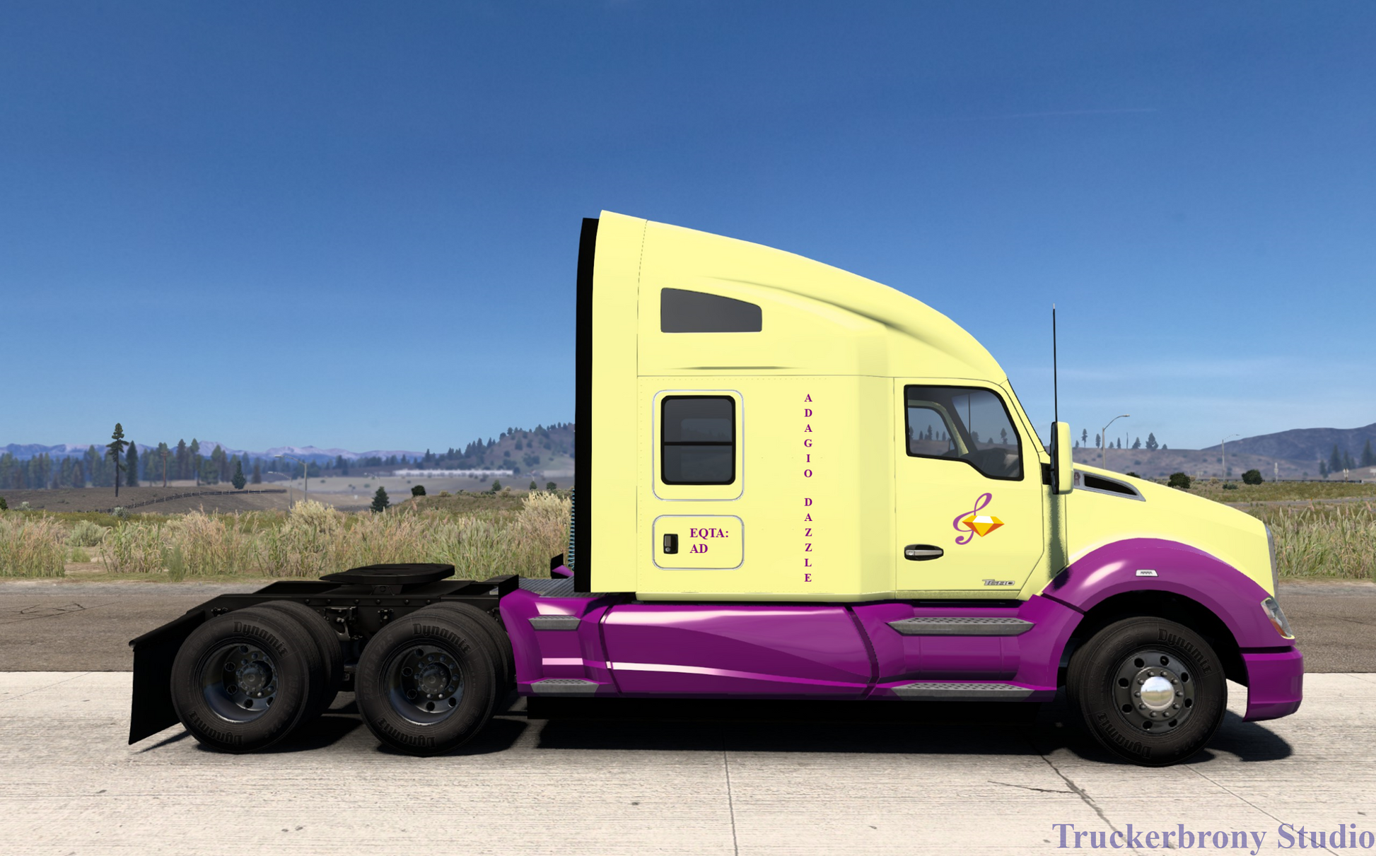 Adagio Dazzle Kenworth T680 (Digital Image)