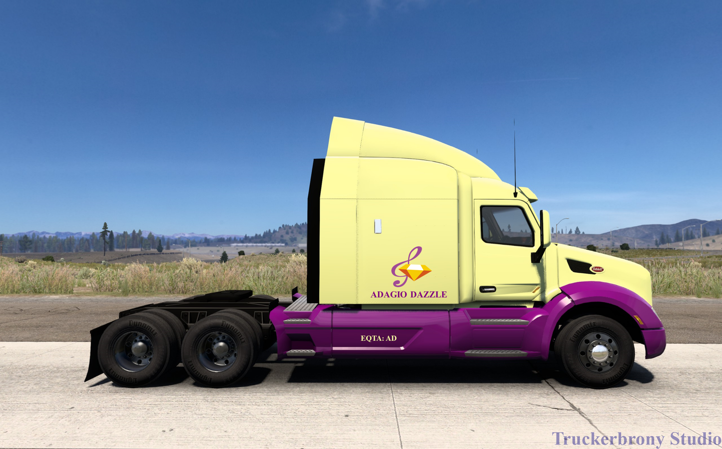 Adagio Dazzle Peterbilt 579 (Digital Image)