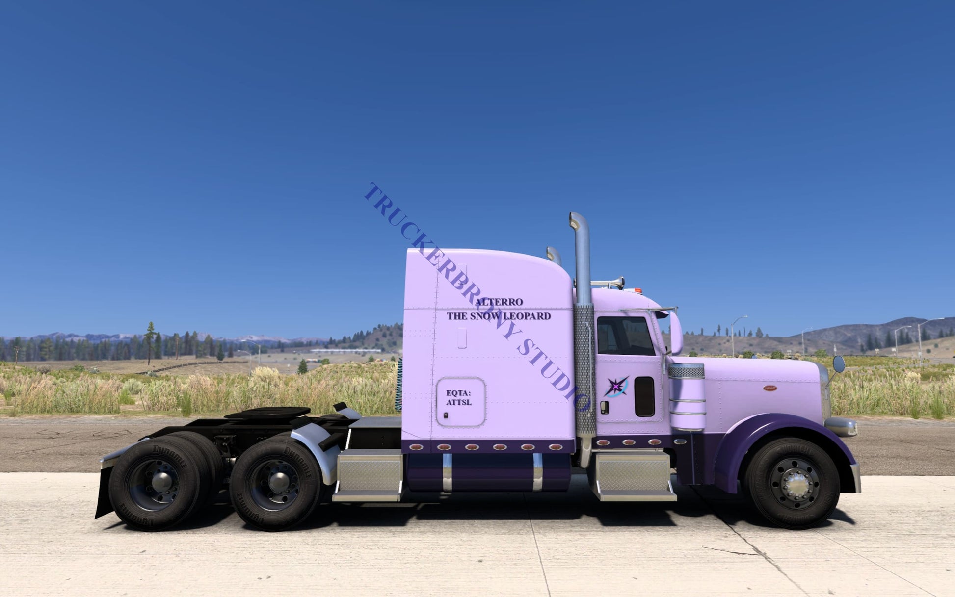 Alterro The Snow Leopard Peterbilt 389 (Digital Image) Digital Image
