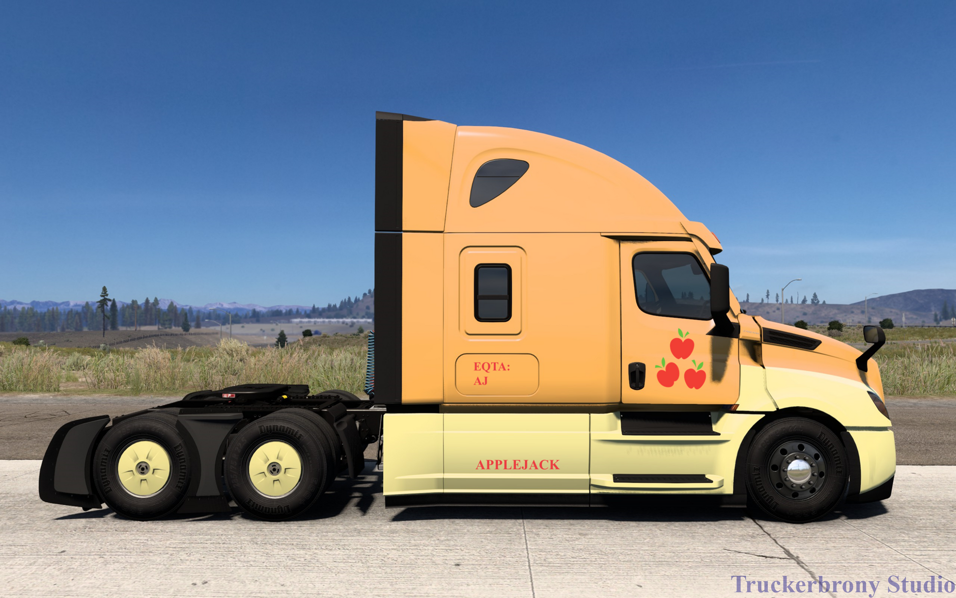 Applejack Freightliner Cascadia (Digital Image)