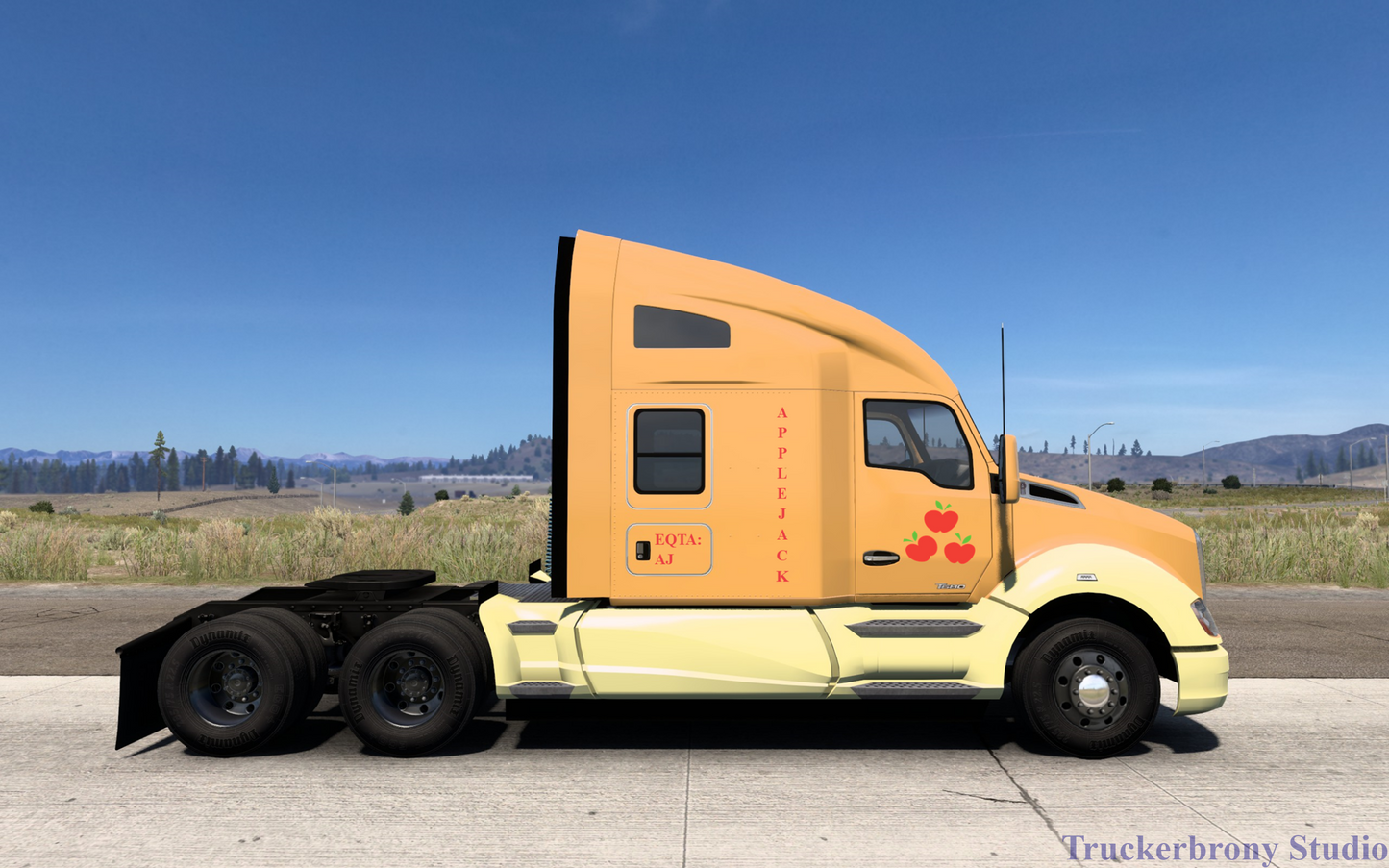 Applejack Kenworth T680 (Digital Image)