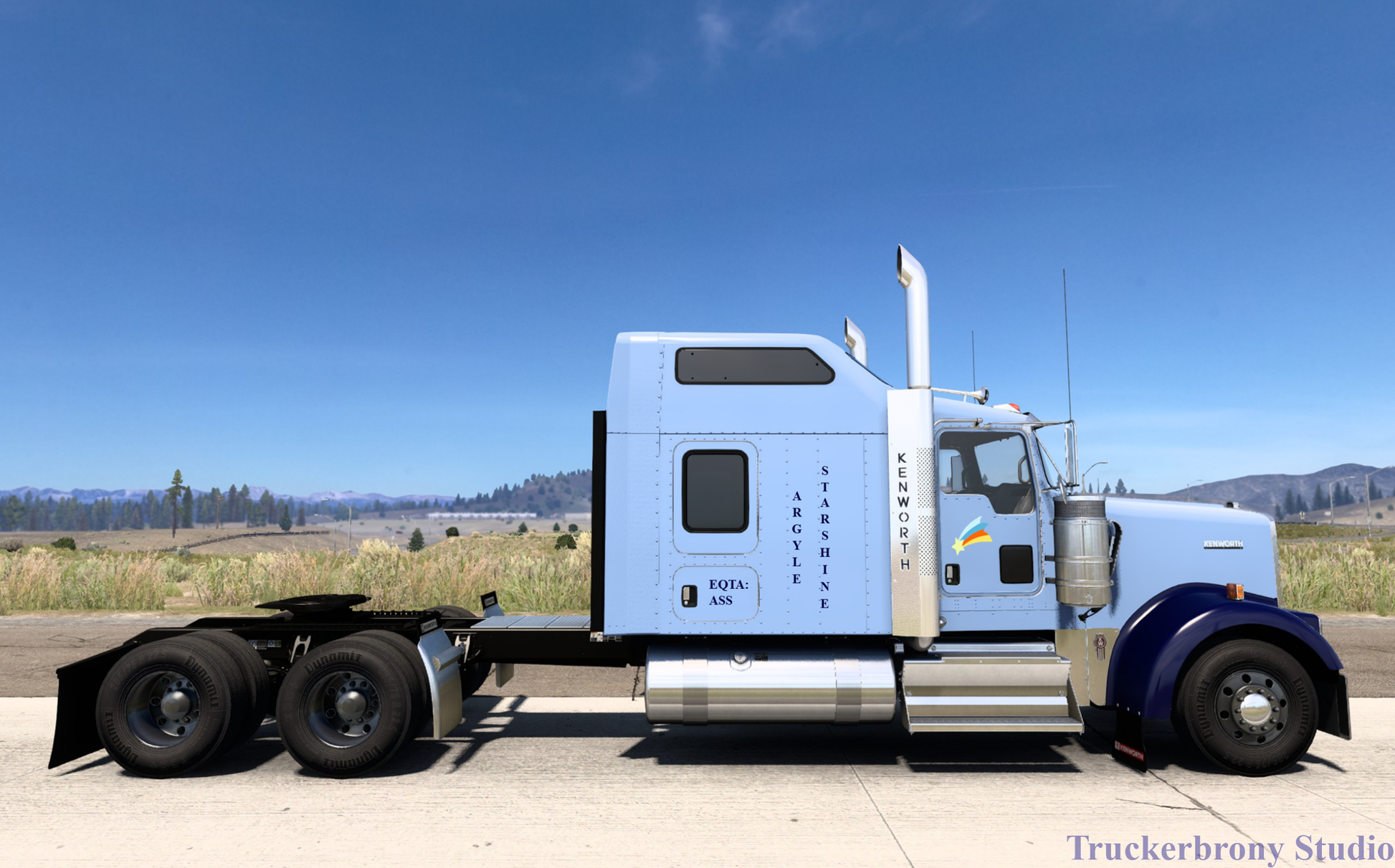 Argyle Starshine Kenworth W9000 (Digital Image)