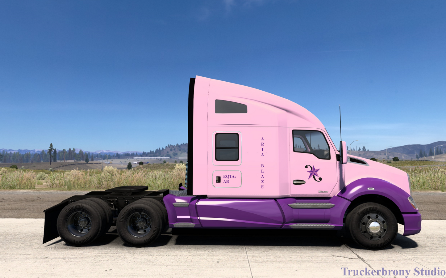 Aria Blaze Kenworth T680 (Digital Image)