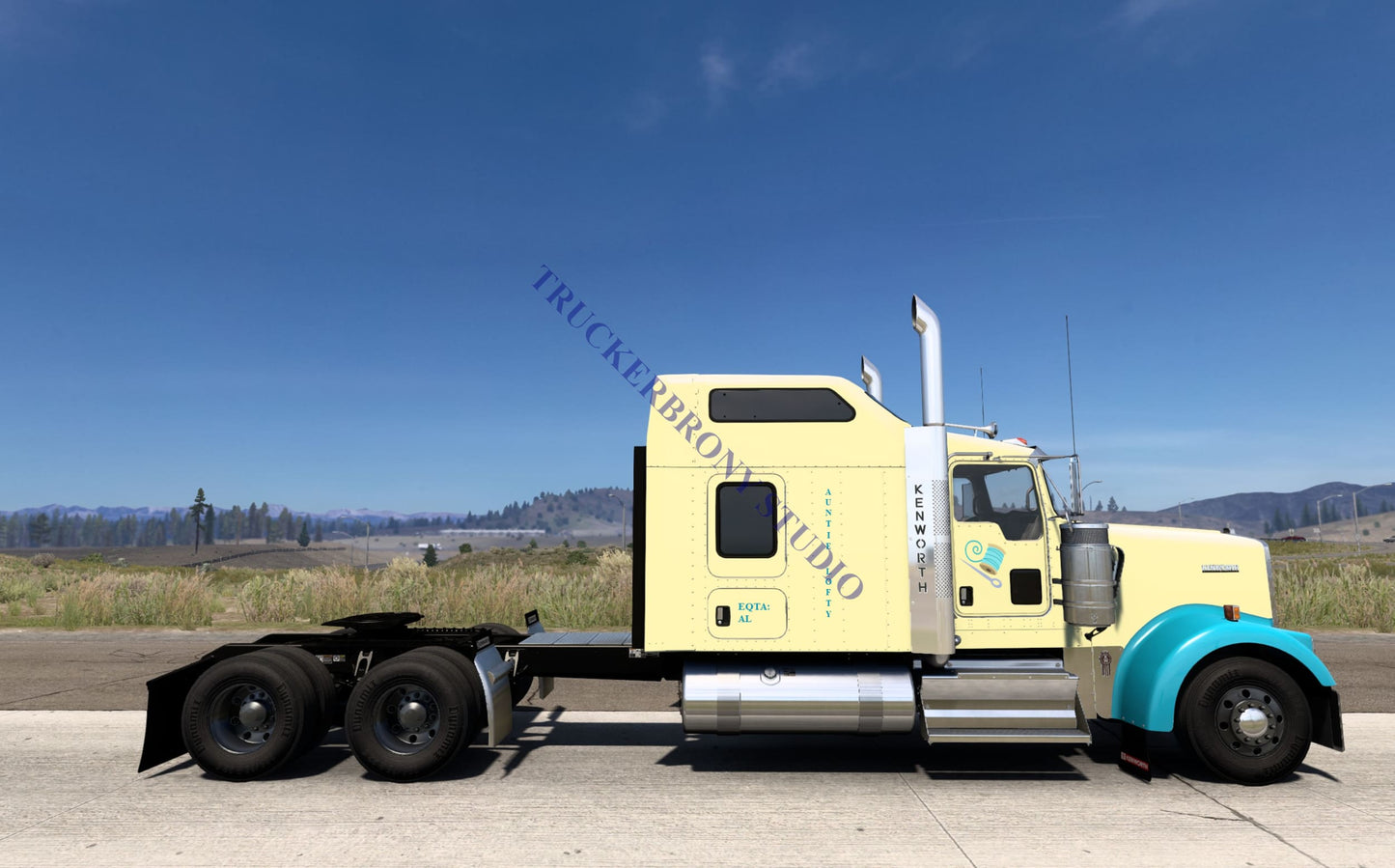 Auntie Lofty Kenworth W9000 (Digital Image) Digital Image