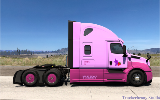 Berry Punch Freightliner Cascadia (Digital Image)