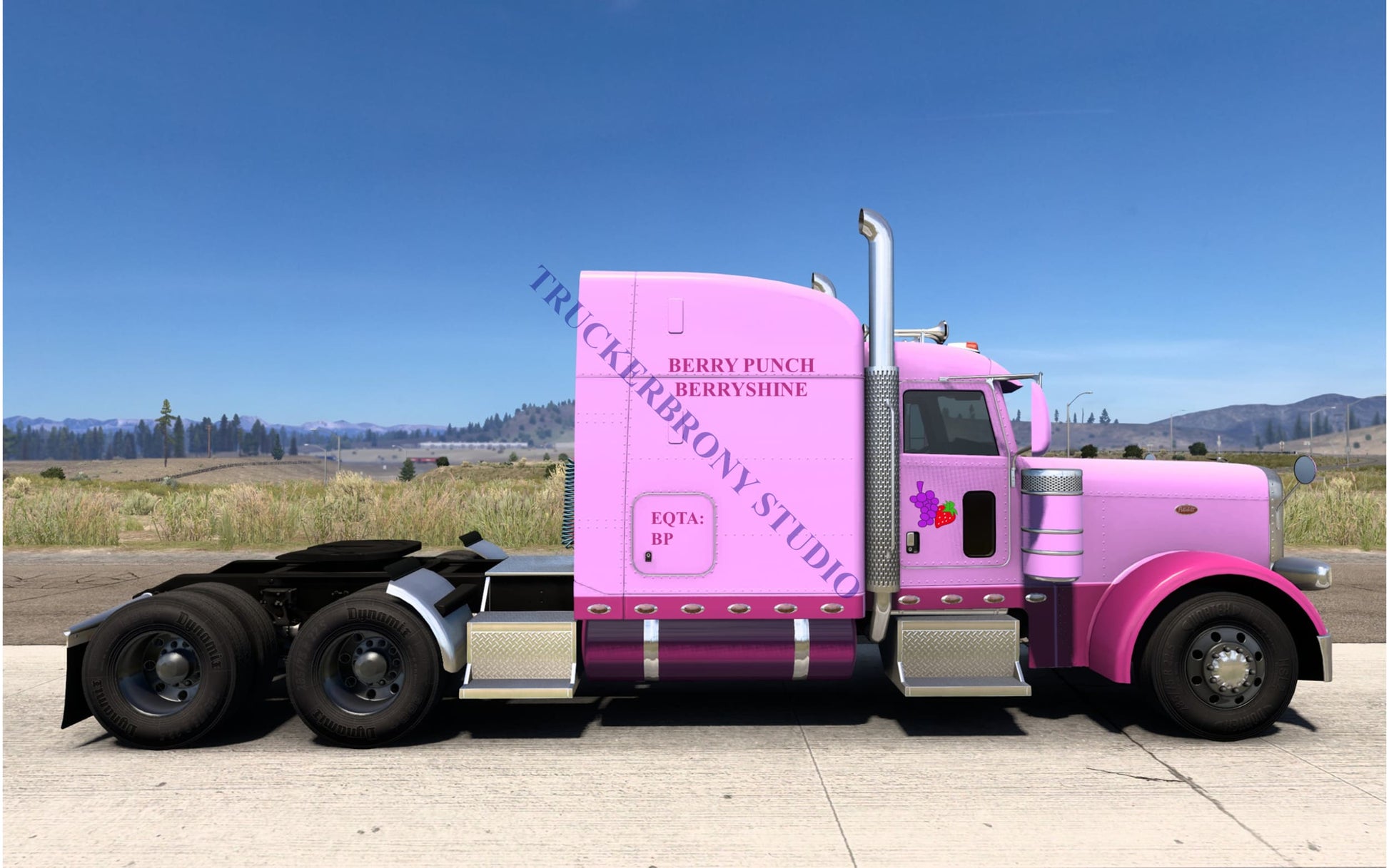 Berry Punch Peterbilt 389 (Digital Image)