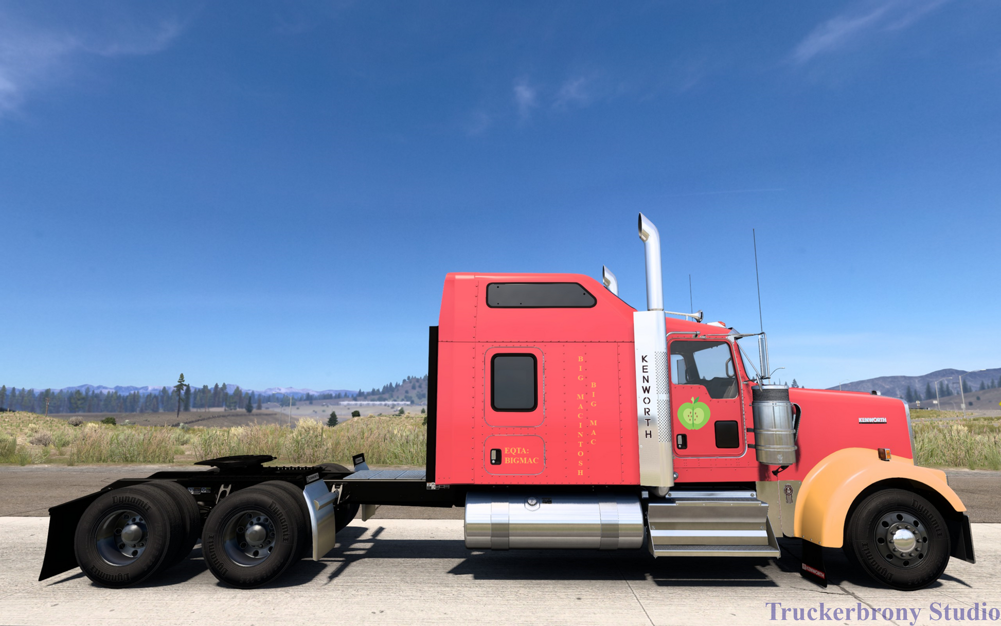 Big Macintosh-Big Mac Kenworth W9000 (Digital Image)