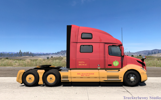 Big Macintosh-Big Mac Volvo Vnl (Digital Image)