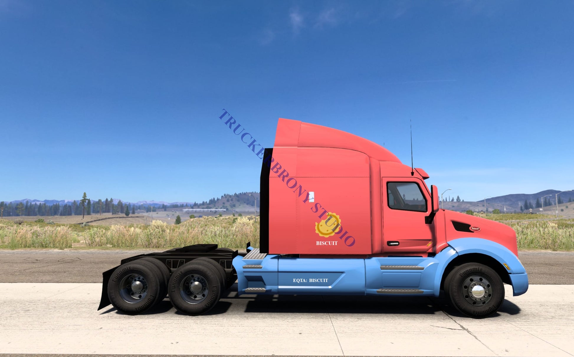 Biscuit Peterbilt 579 (Digital Image)