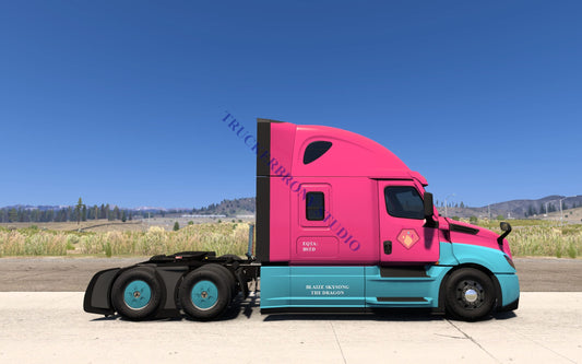 Blaize Skysong The Dragon Freightliner Cascadia (Digital Image) Digital Image