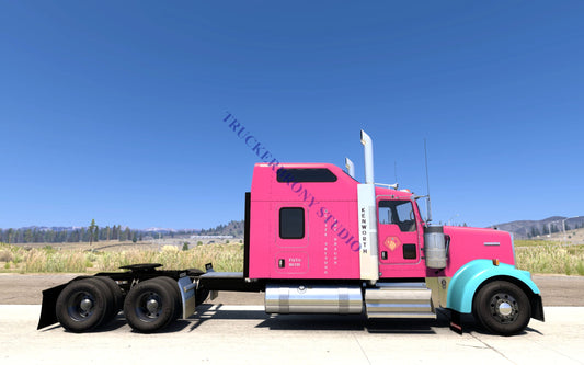 Blaize Skysong The Dragon Kenworth W9000 (Digital Image) Digital Image