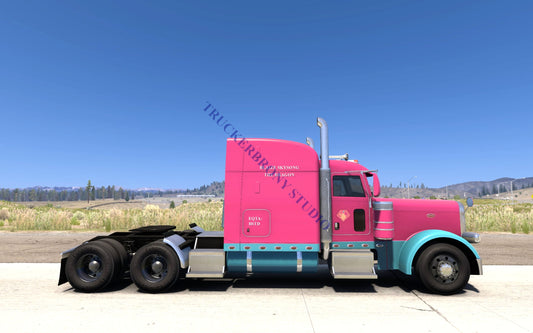 Blaize Skysong The Dragon Peterbilt 389 (Digital Image) Digital Image