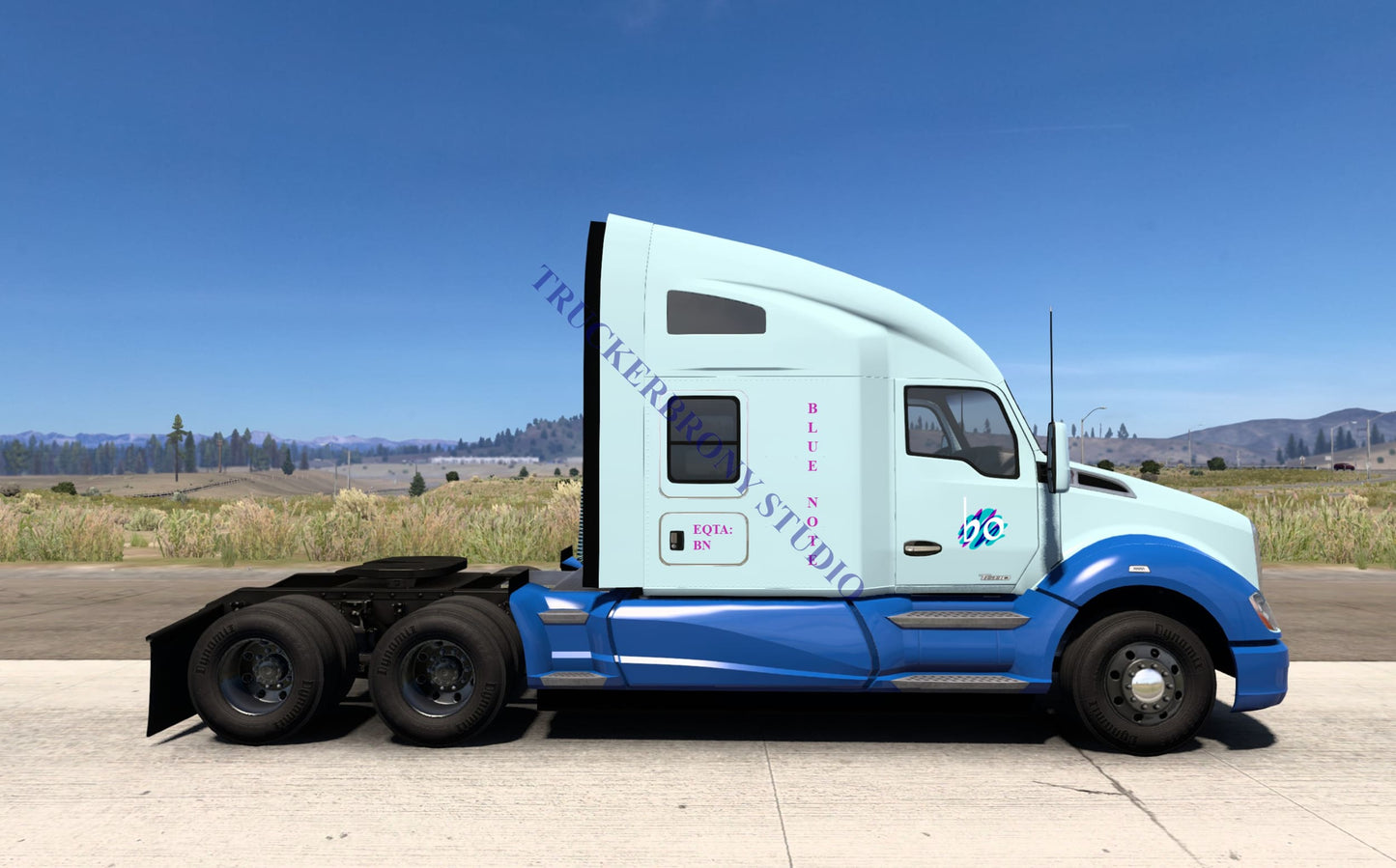 Blue Note Kenworth T680 (Digital Image)