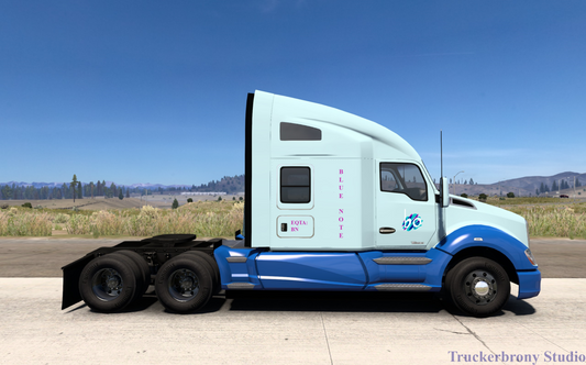 Blue Note Kenworth T680 (Digital Image)