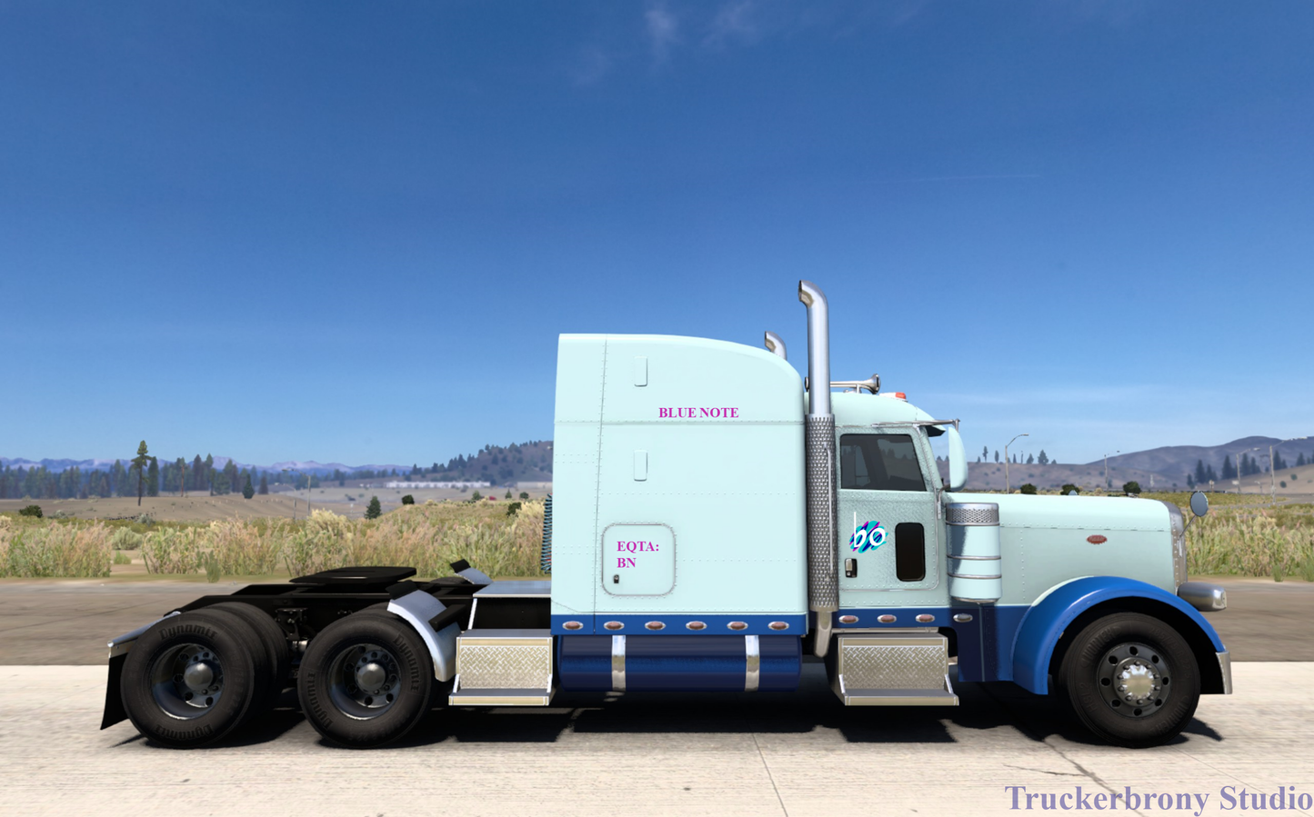 Blue Note Peterbilt 389 (Digital Image)