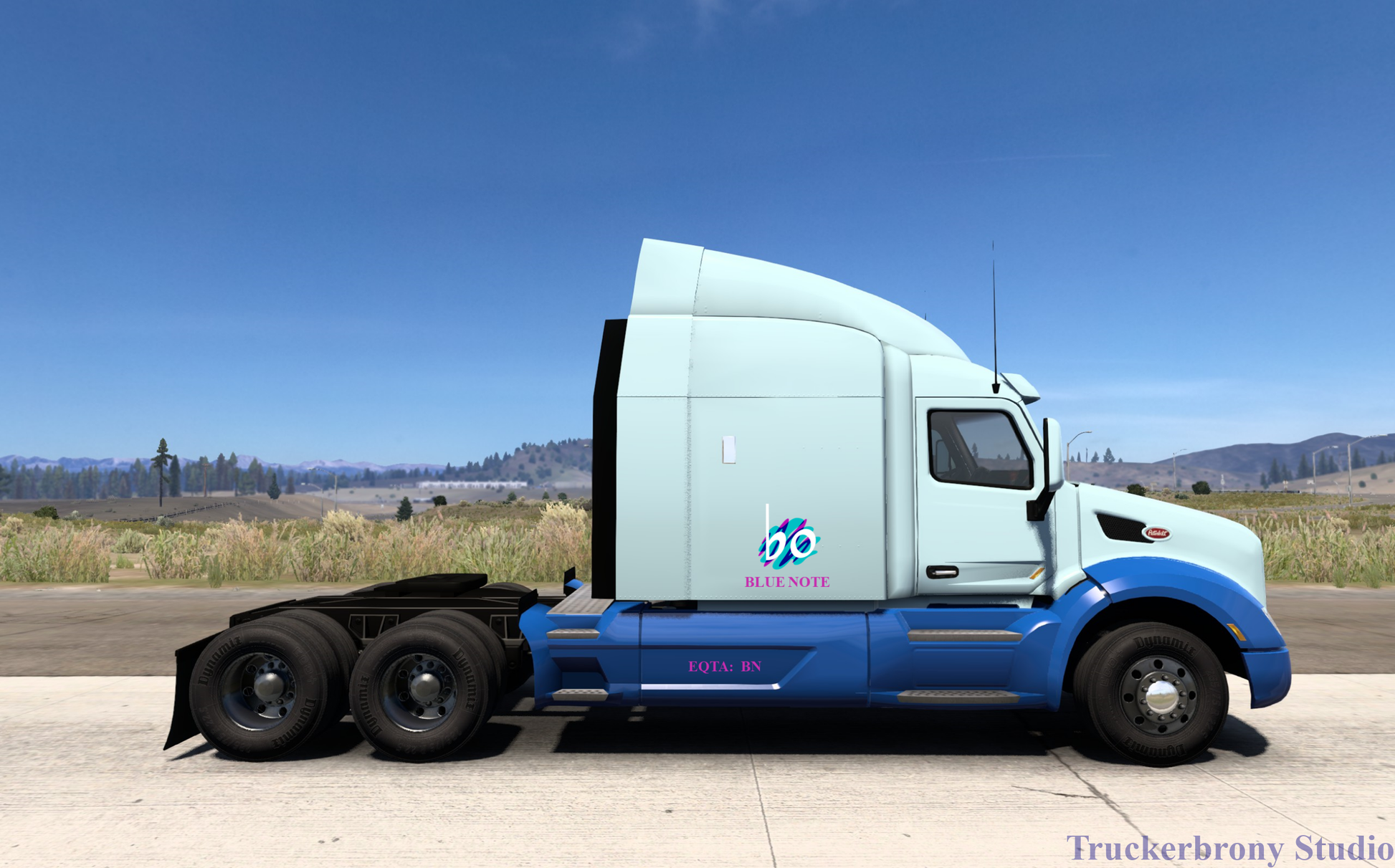 Blue Note Peterbilt 579 (Digital Image)