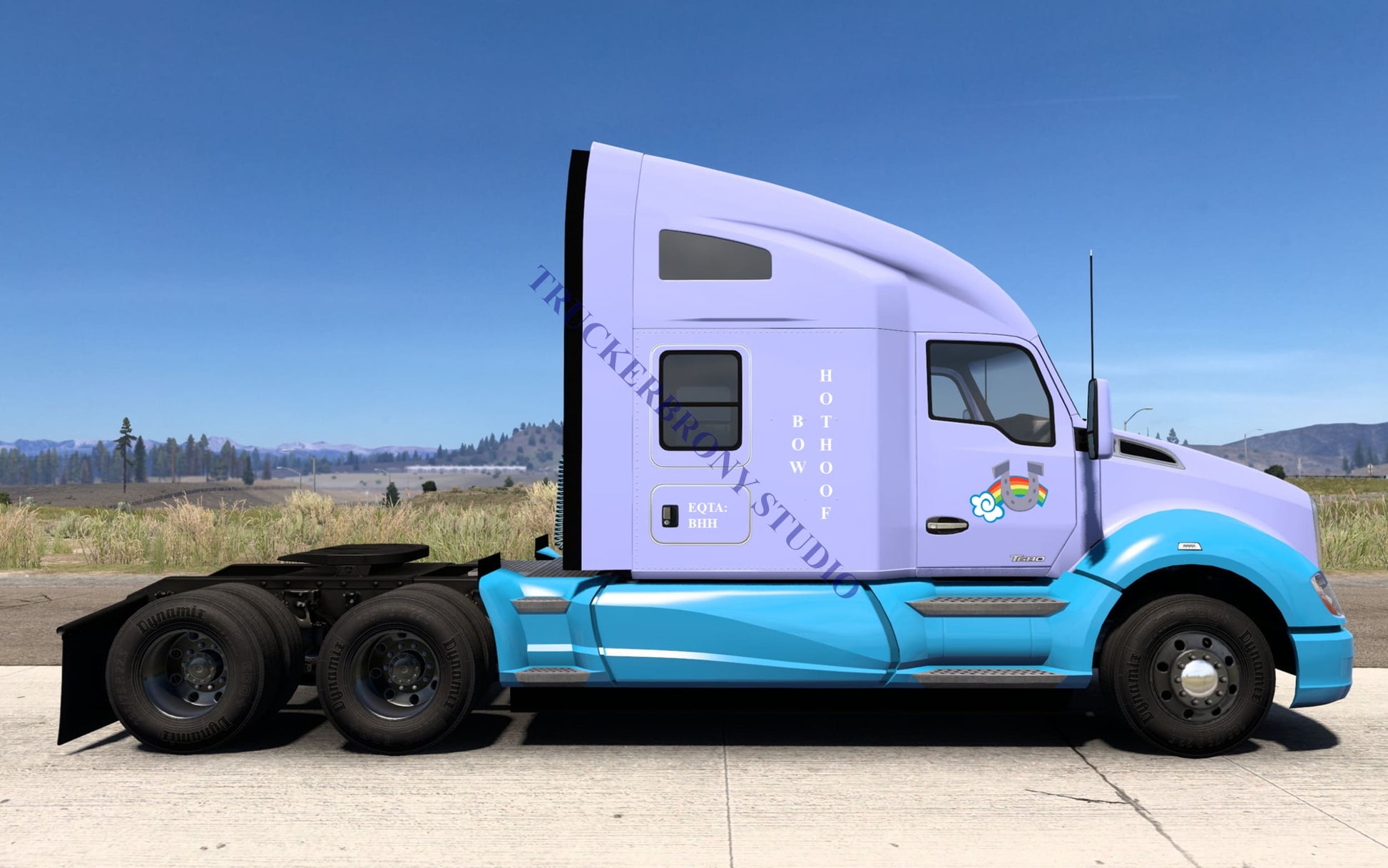 Bow Hothoof Kenworth T680 (Digital Image)