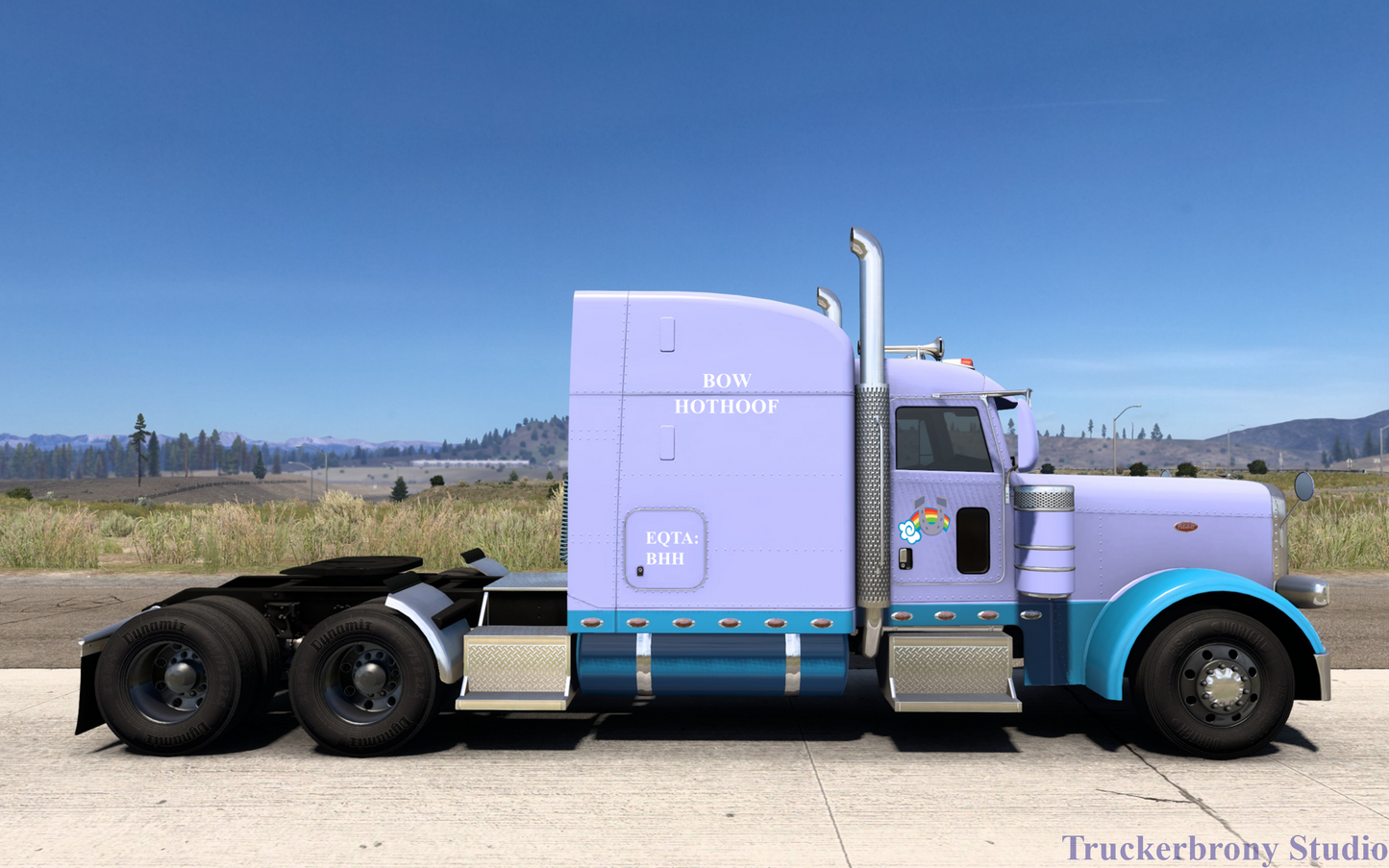 Bow Hothoof Peterbilt 389 (Digital Image)