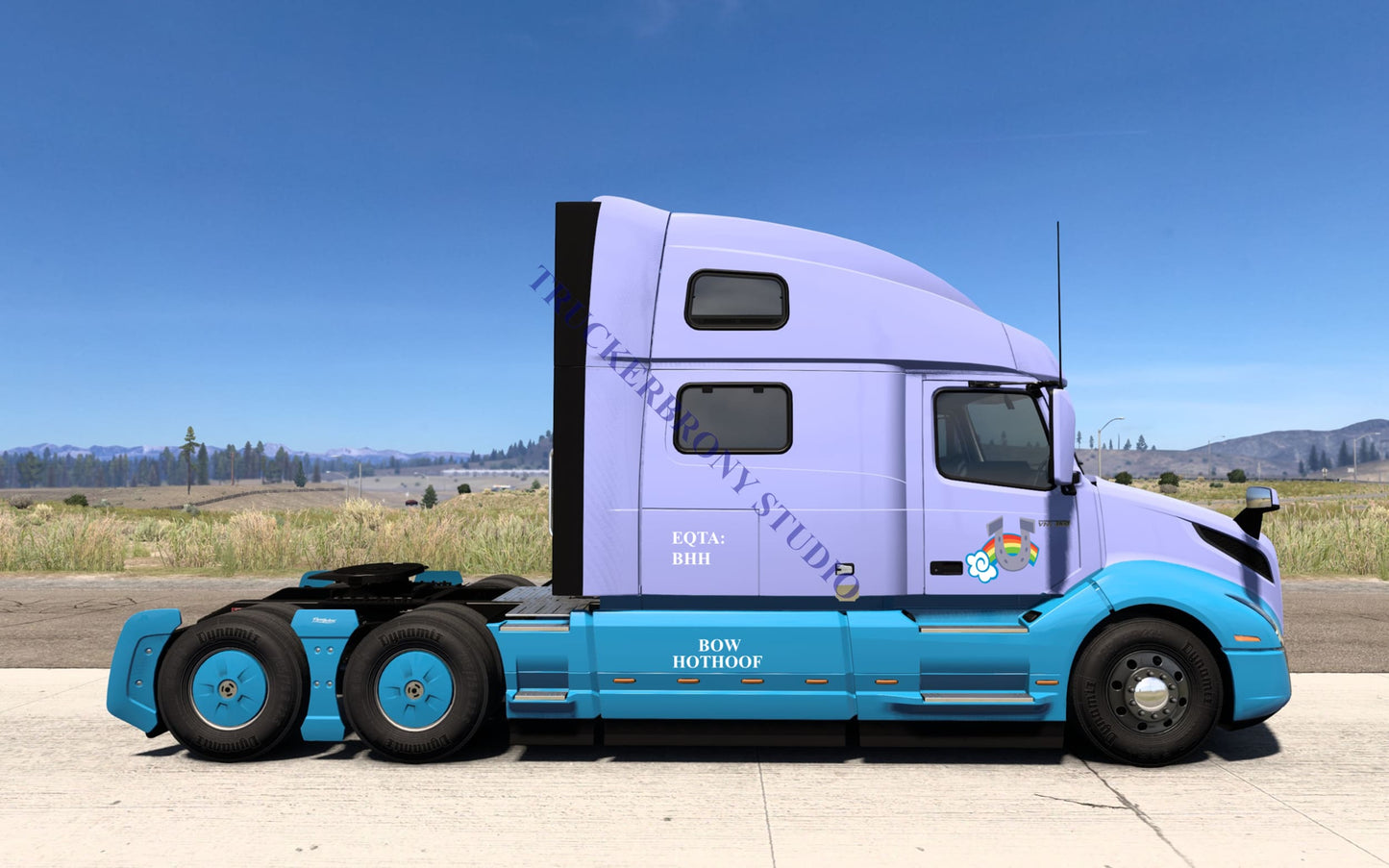 Bow Hothoof Volvo Vnl (Digital Image)