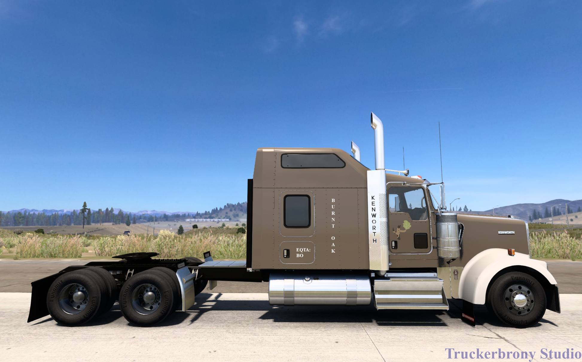 Burnt Oak Kenworth W9000 (Digital Image)