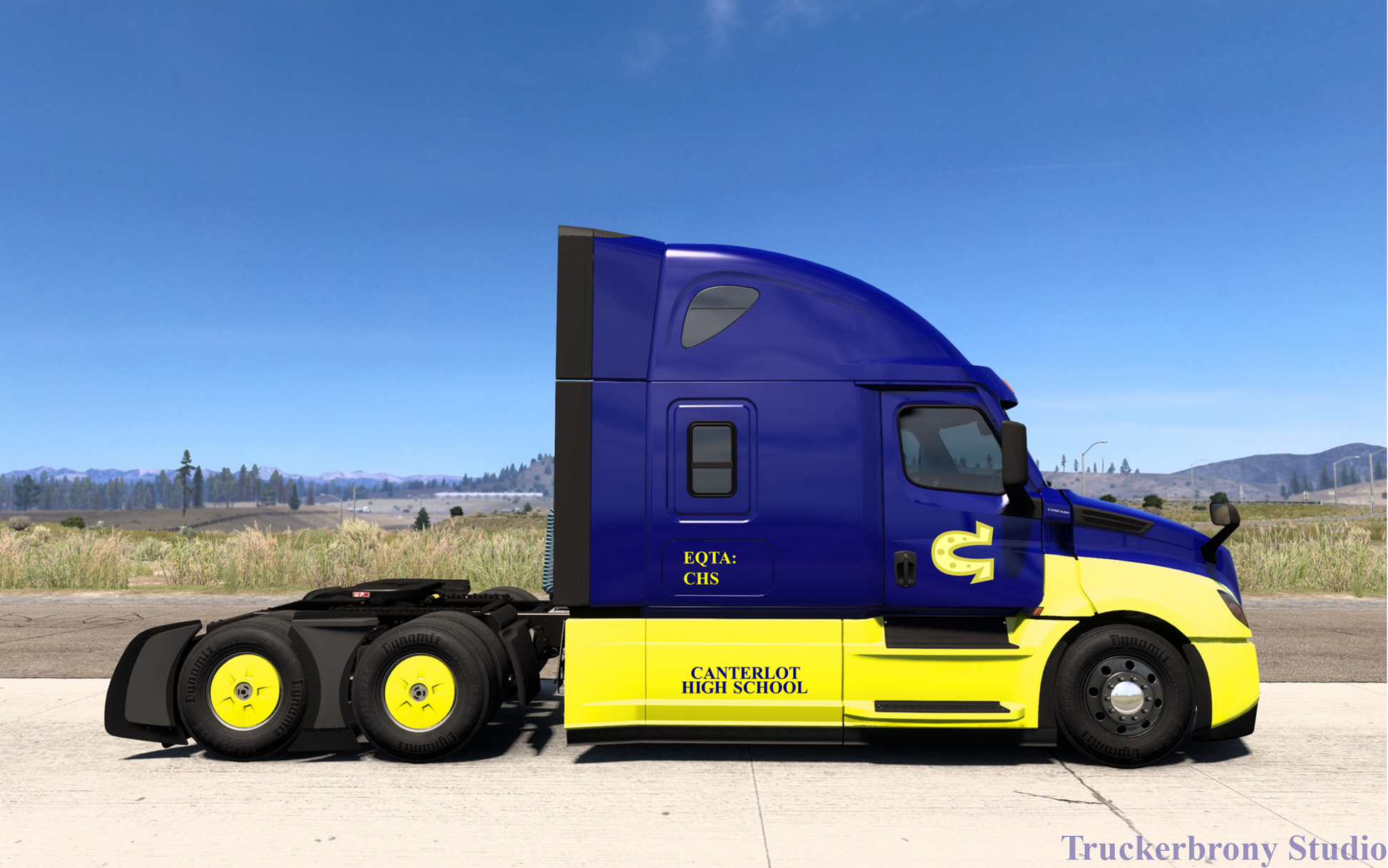 Canterlot High School Freightliner Cascadia (Digital Image)