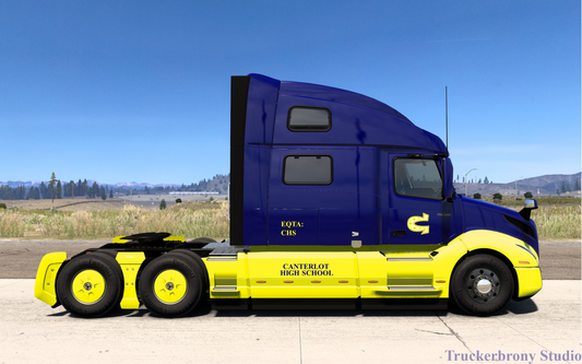 Canterlot High School Volvo Vnl (Digital Image)