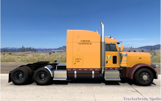 Cheese Sandwich Peterbilt 389 (Digital Image)