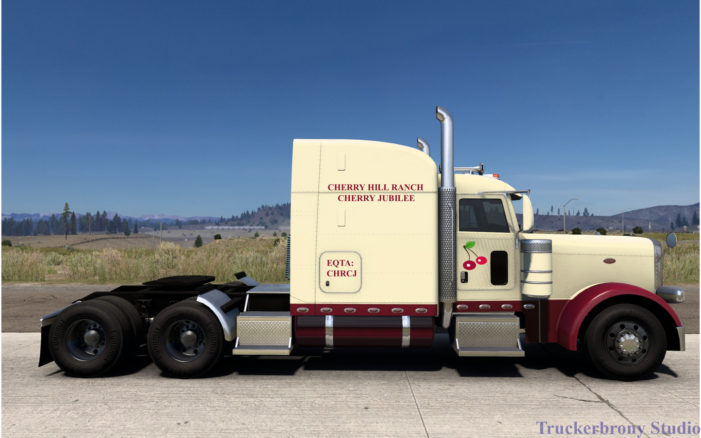 Cherry Jubilee Peterbilt 389 (Digital Image)