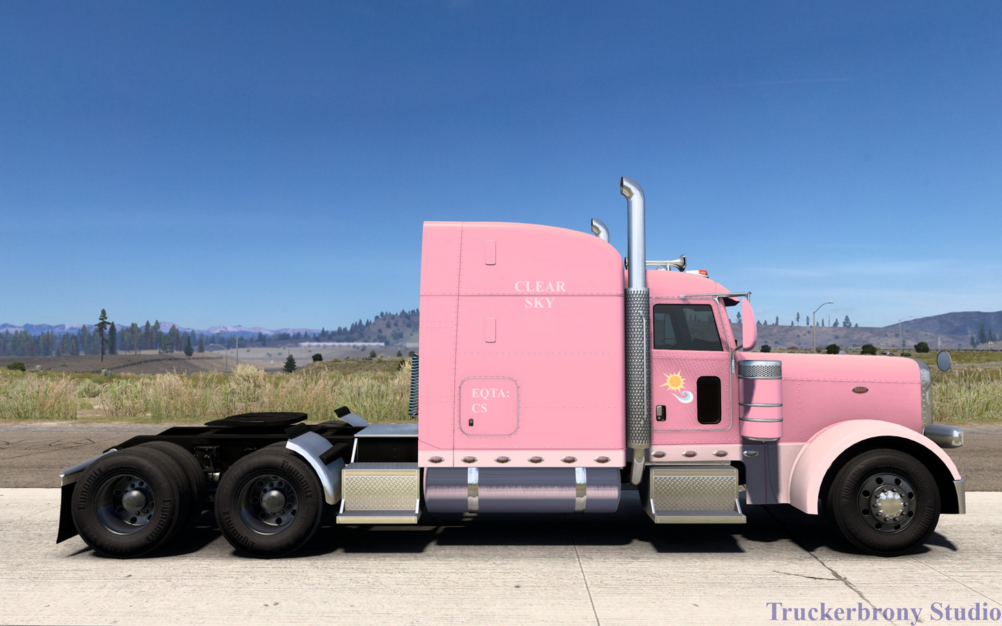 Clear Sky Peterbilt 389 (Digital Image)