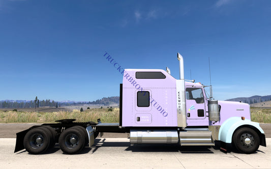 Cloud Chaser Kenworth W9000 (Digital Image)