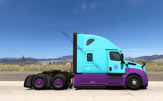 Comet Freightliner Cascadia (Digital Image)
