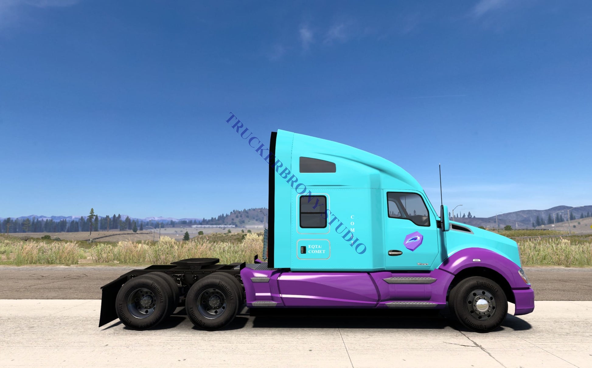 Comet Kenworth T680 (Digital Image)