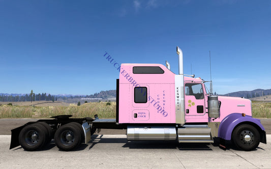 Cookie Crumbles Kenworth W9000 (Digital Image)