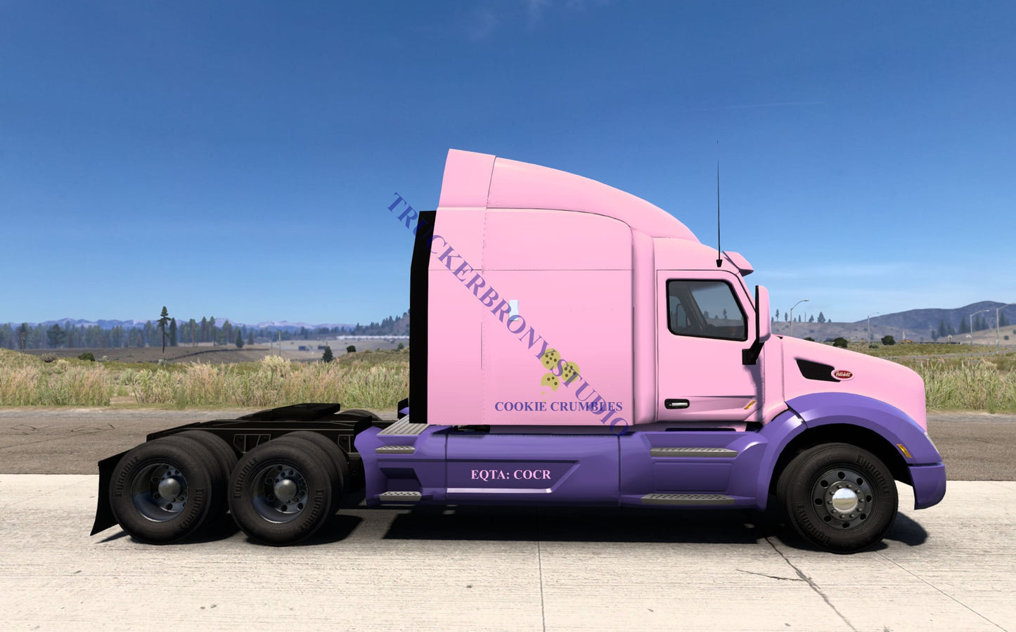 Cookie Crumbles Peterbilt 579 (Digital Image)