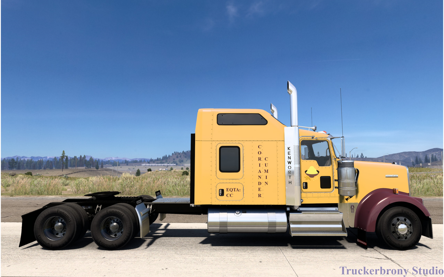 Coriander Cumin Kenworth W9000 (Digital Image)