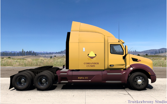 Coriander Cumin Peterbilt 579 (Digital Image)