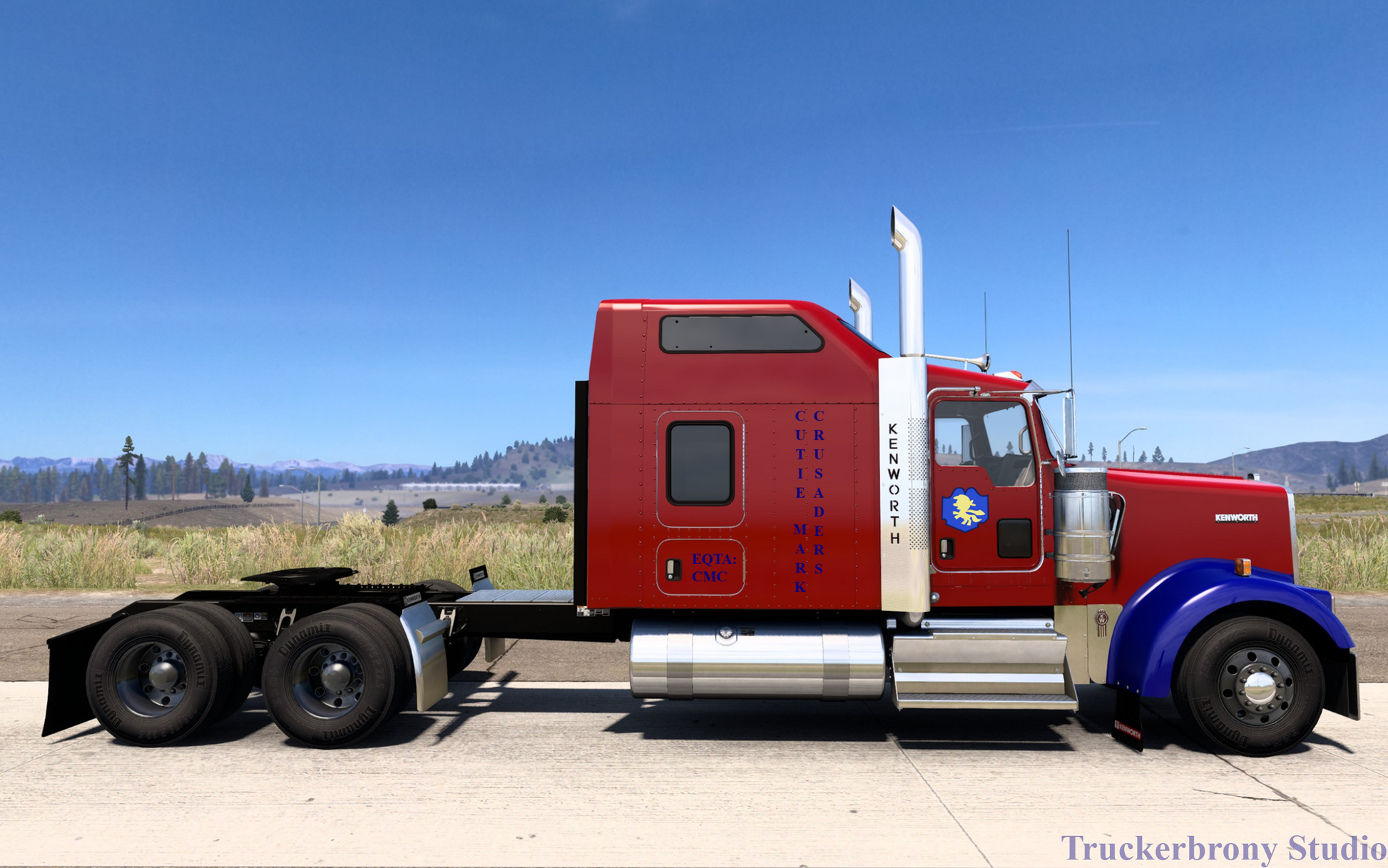 Cutie Mark Crusaders Kenworth W9000 (Digital Image)