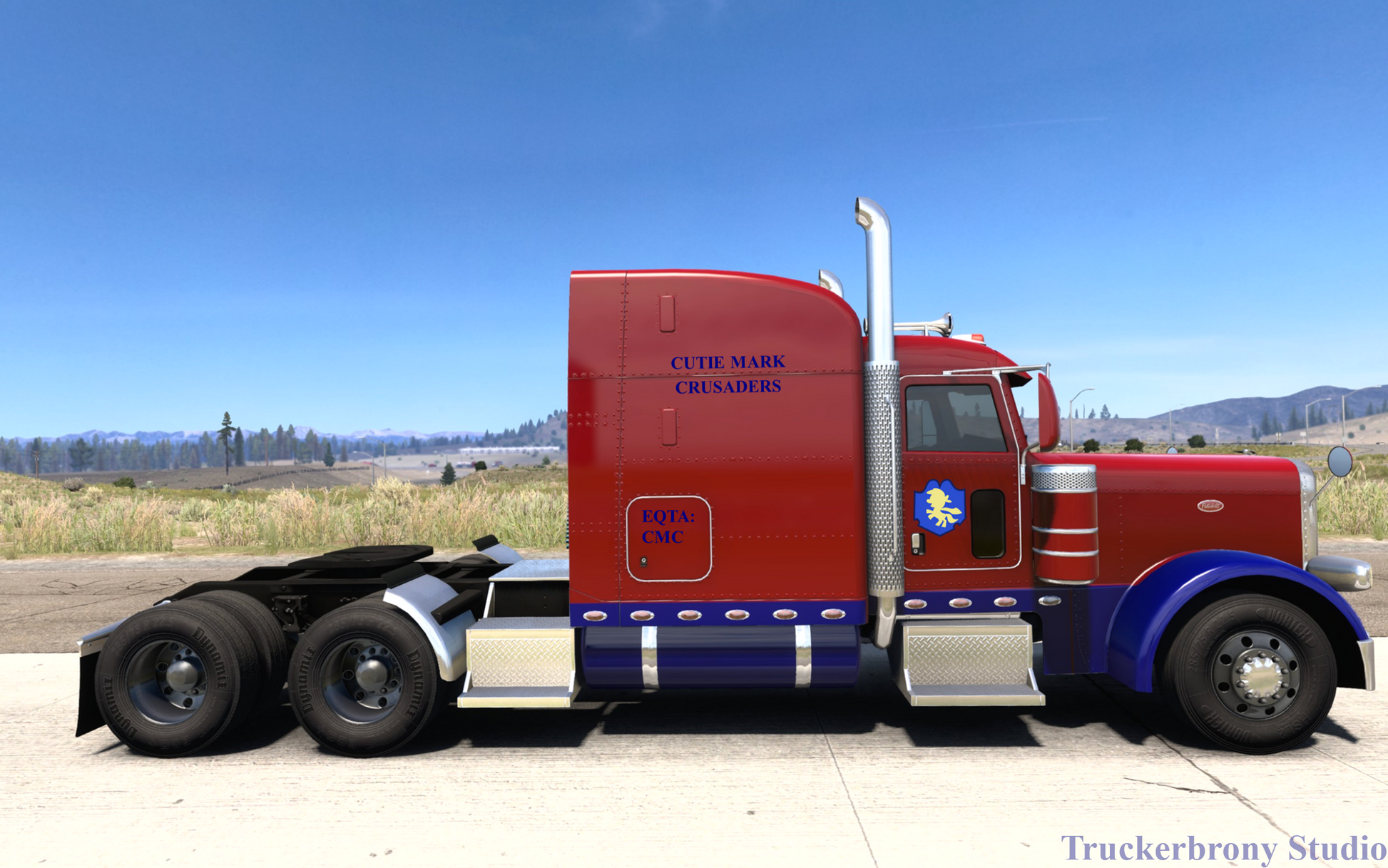 Cutie Mark Crusaders Peterbilt 389 (Digital Image)