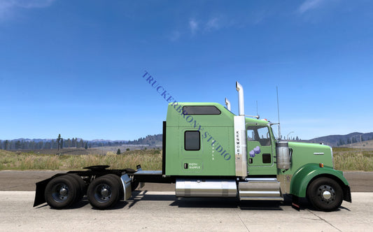 Dapple Kenworth W9000 (Digital Image) Digital Image