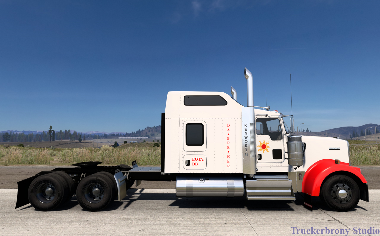 Daybreaker Kenworth W9000 (Digital Image)