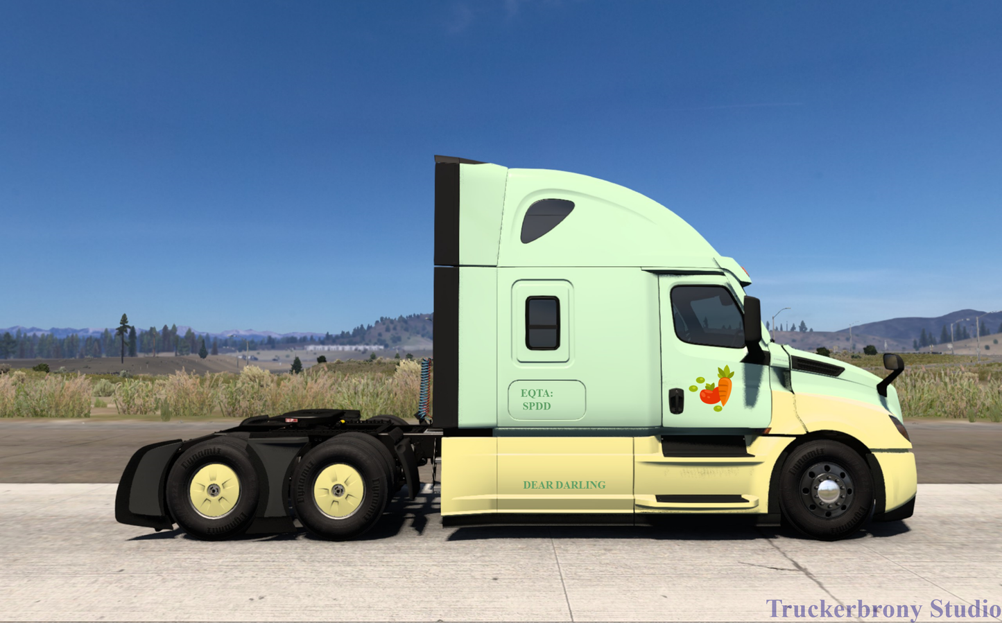 Dear Darling Freightliner Cascadia (Digital Image)