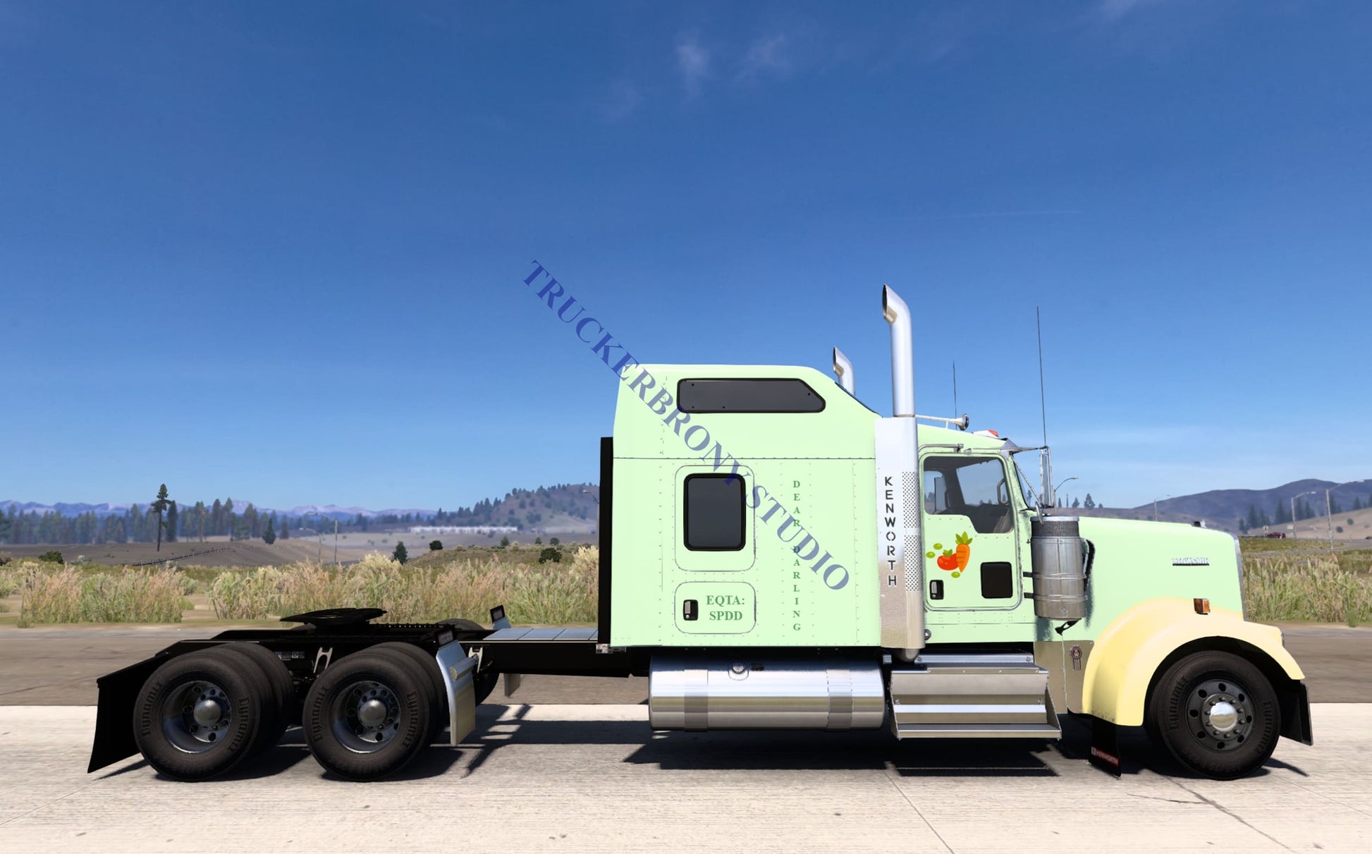Dear Darling Kenworth W9000 (Digital Image)