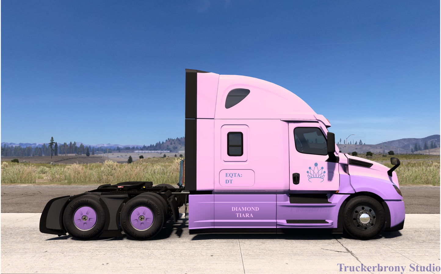 Diamond Tiara Freightliner Cascadia (Digital Image)