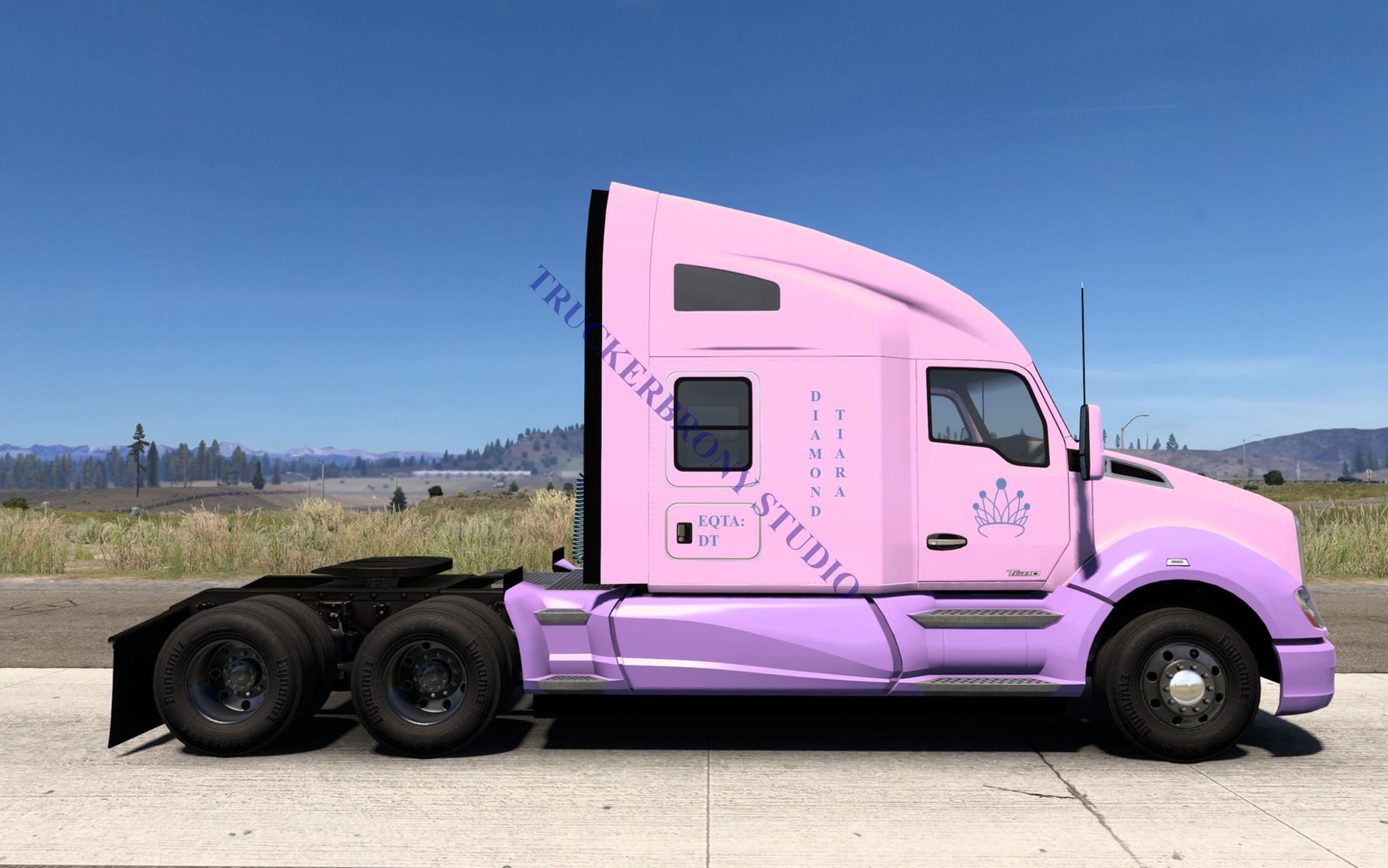 Diamond Tiara Kenworth T680 (Digital Image)