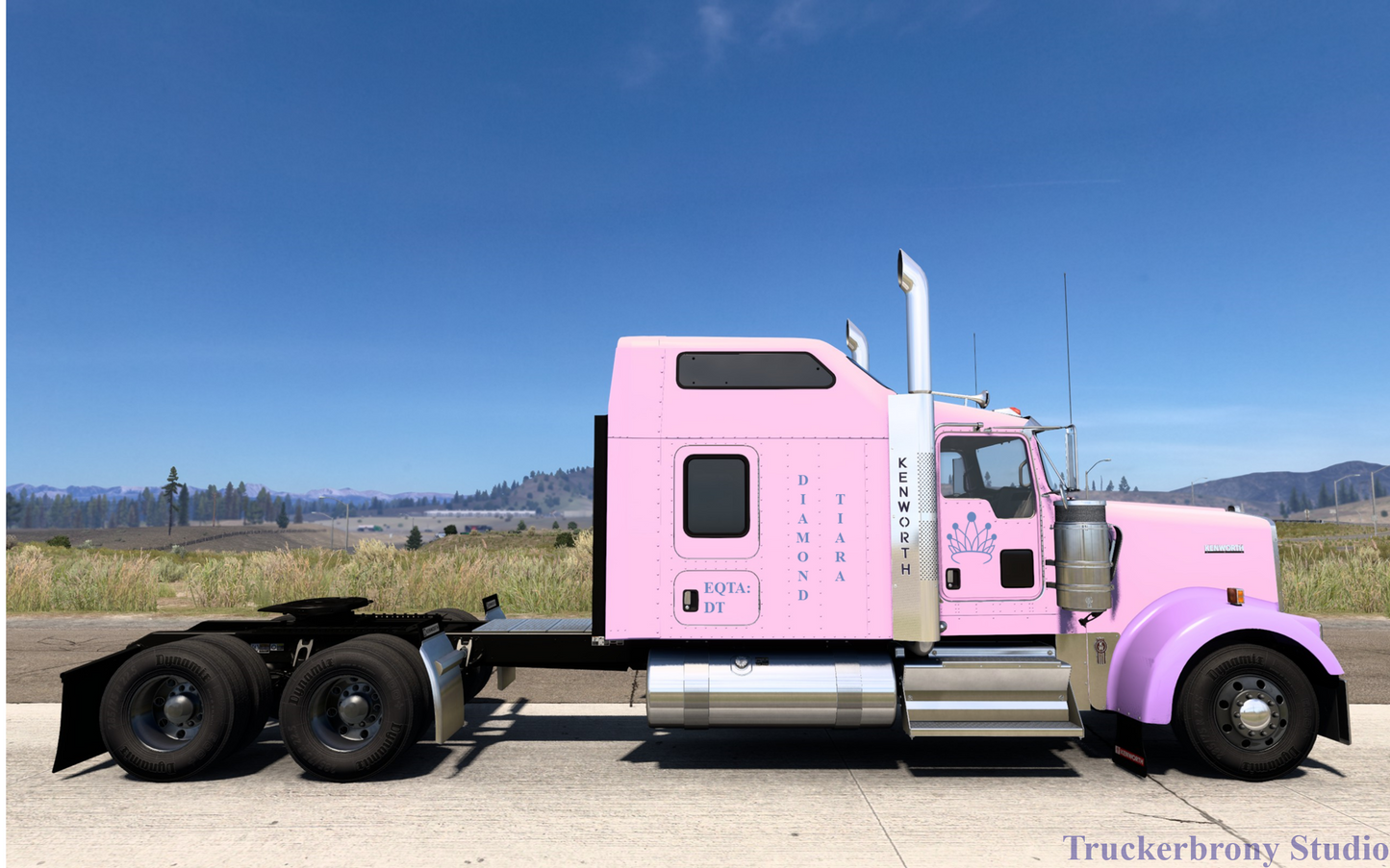 Diamond Tiara Kenworth W9000 (Digital Image)