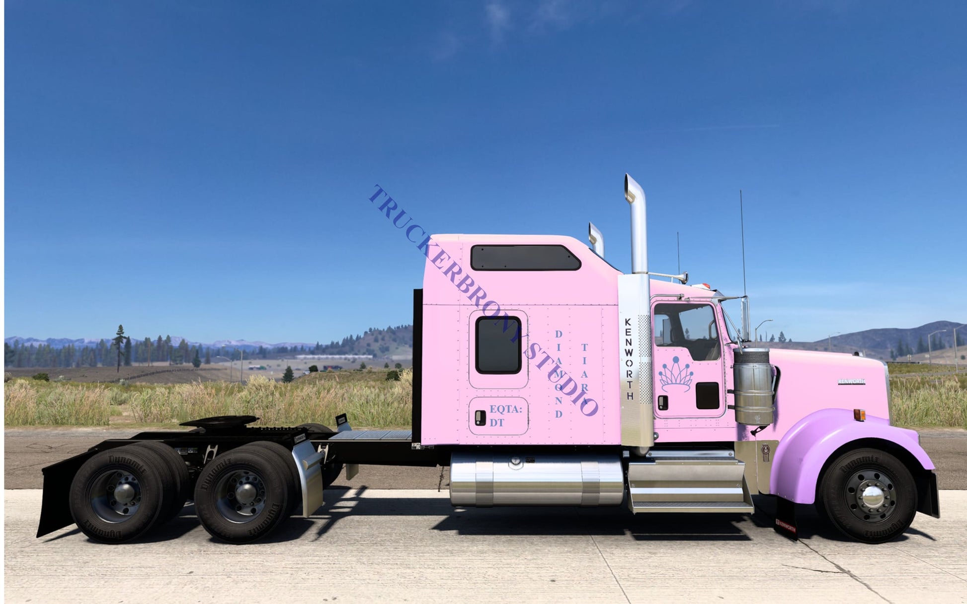 Diamond Tiara Kenworth W9000 (Digital Image)