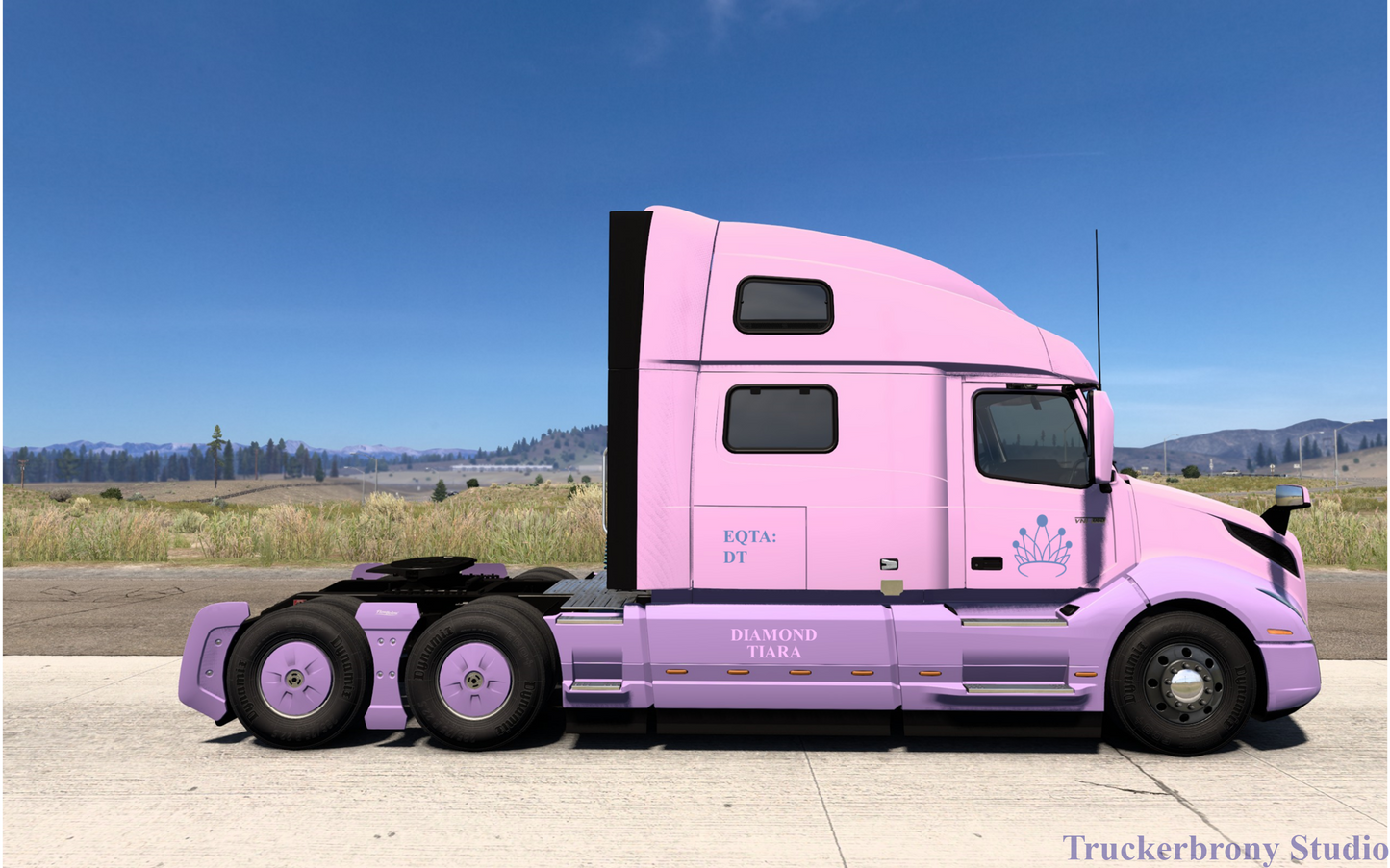 Diamond Tiara Volvo Vnl (Digital Image)