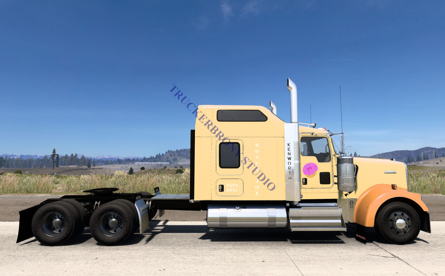 Donut Joe Kenworth W9000 (Digital Image)